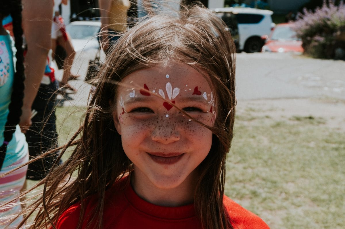 Canada Day Child