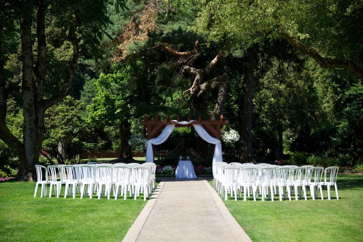 Harrison Resort Garden Set up